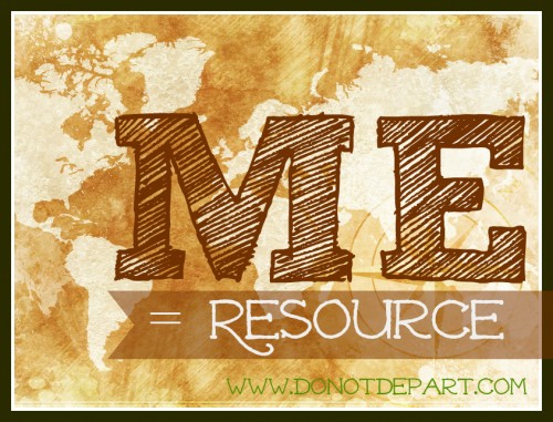 The Missional Resource of Me