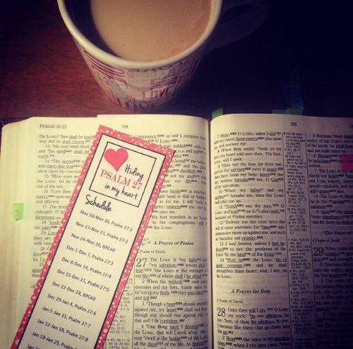 Theresa-Psalm-27-bookmark