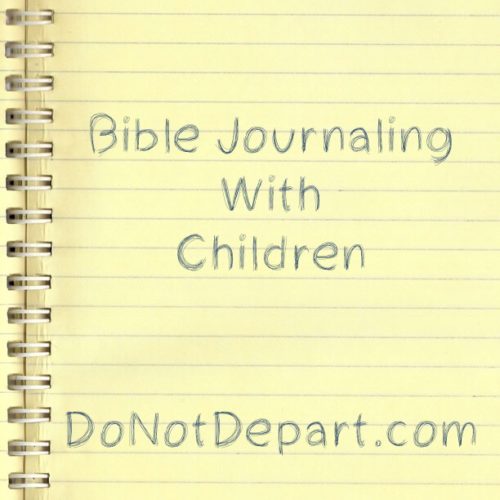 Bible Journaling with Children