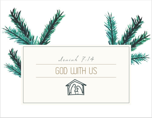 God with Us Printable from Do Not Depart