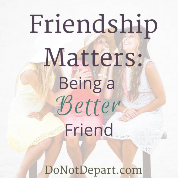 Friendship Matters