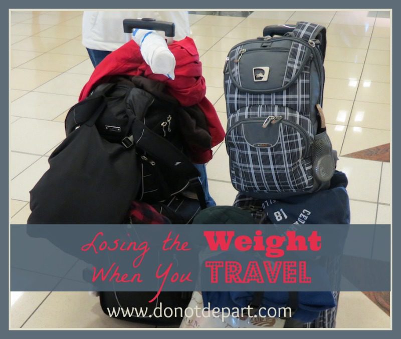 Losing the Weight When You Travel {Tips for Packing Scripture}