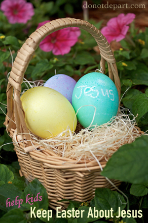 Help Kids Keep Easter about Jesus
