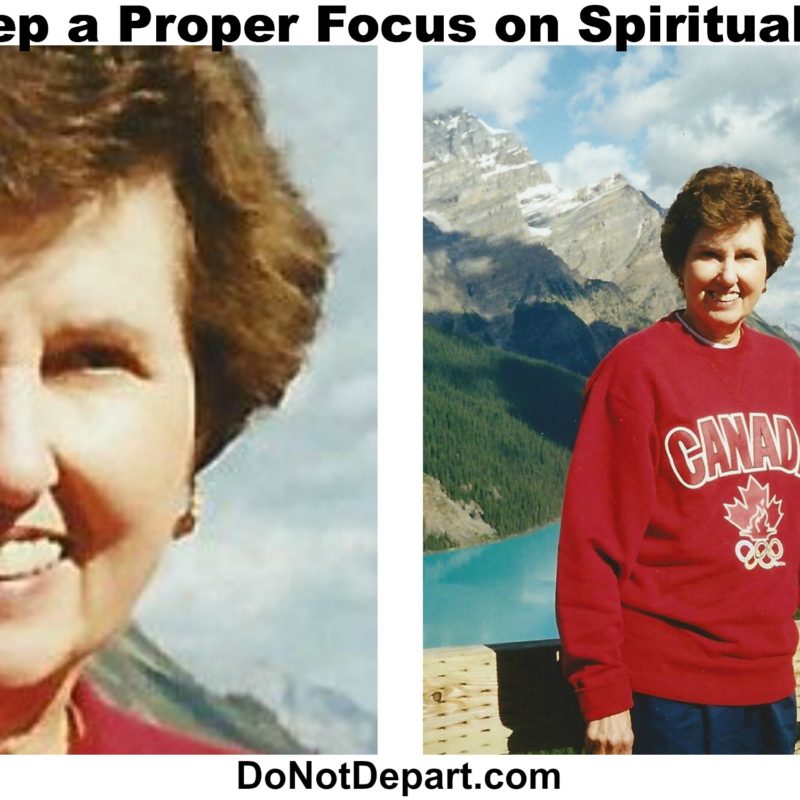 Focus on Spiritual Gifts with a Wide-Angle Lens