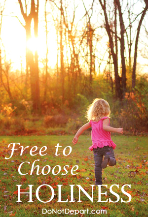 Free to Choose Holiness - donotdepart.com