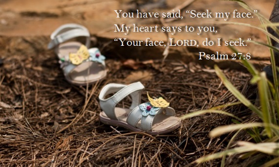 Learn the posture – Psalm 27:8 {Memory verse}