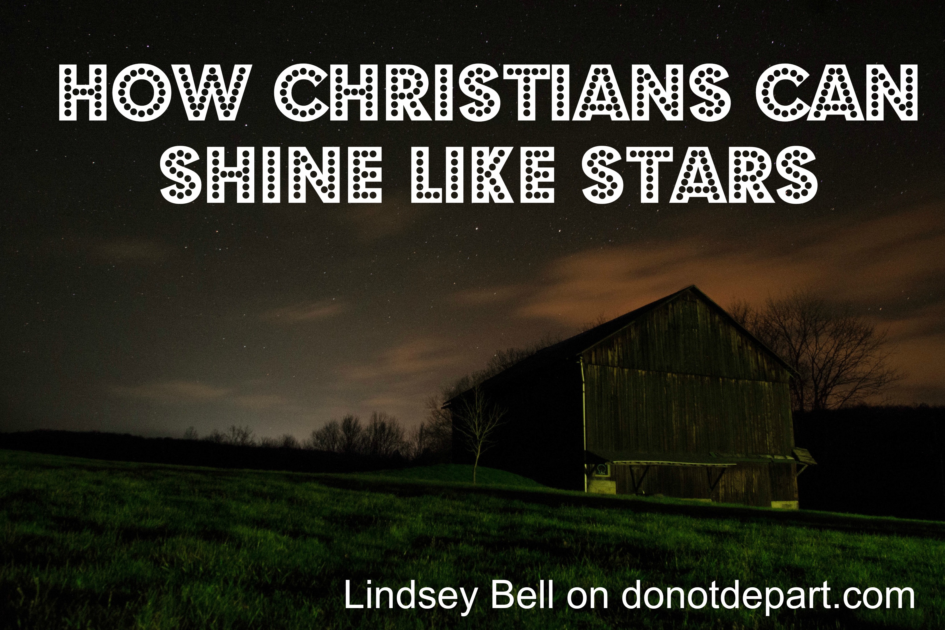 How Believers Shine Like Stars in the Universe