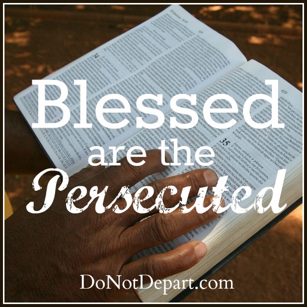 Blessed Are the Persecuted {Wrap Up}