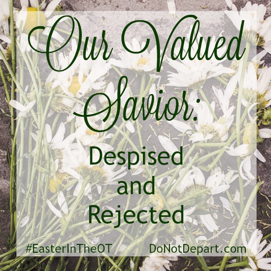Our Valued Savior: Despised and Rejected