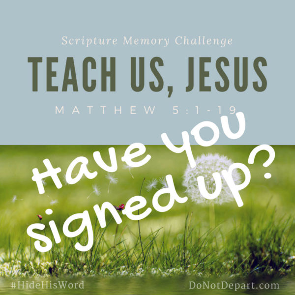 Sign up_Memorize Matthew 5