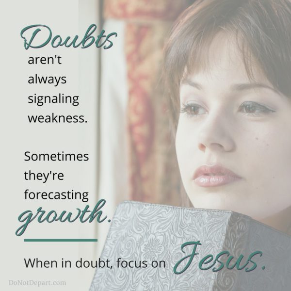 When in doubt focus on Jesus