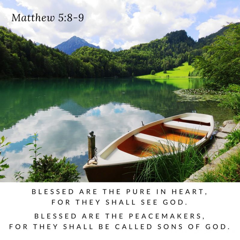 How Do You See God? – Matthew 5:8-9 {Scripture Memory Challenge}