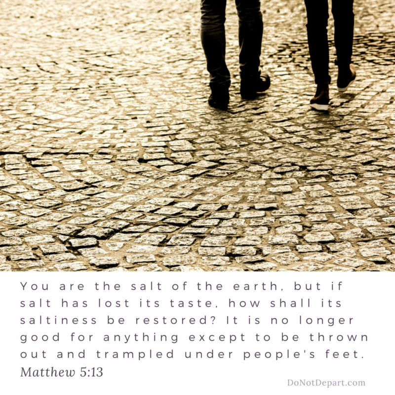 Be Salty – Matthew 5:13 {Scripture Memory Challenge}