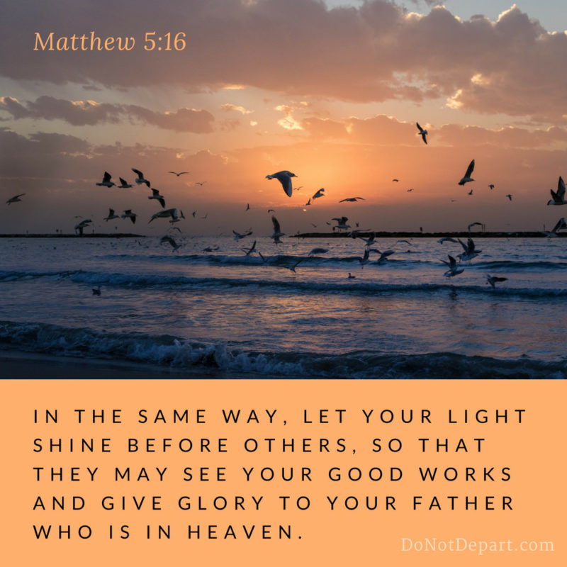 Do Your Good Works – Matthew 5:16 {Scripture Memory Challenge}