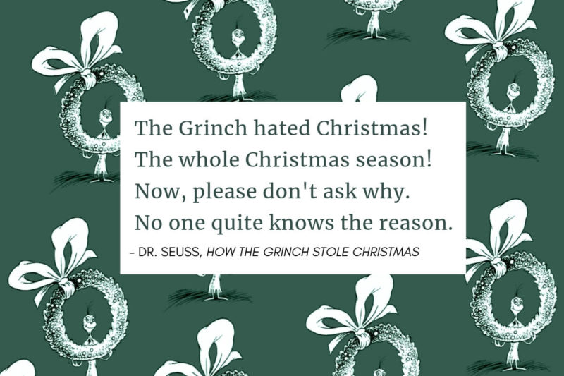 The Grinch Hated Christmas_Dr Seuss
