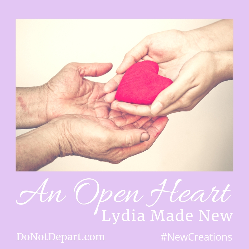 In this post, part of our series on men and women of the New Testament who were made into new creations by their faith in Jesus Christ, we take a look at Lydia, the open-hearted woman Paul encountered on a missionary trip. Like Lydia, we are called to have open hearts, open ears, and open hands.