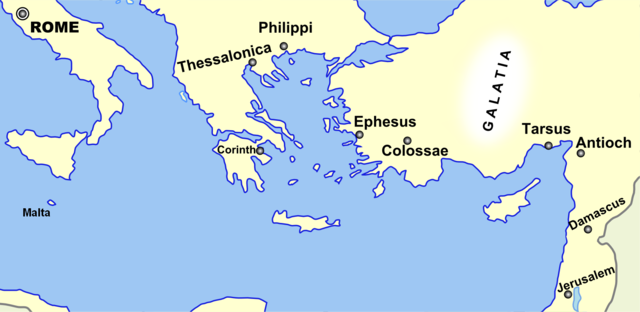 Philippi map - Do Not Depart