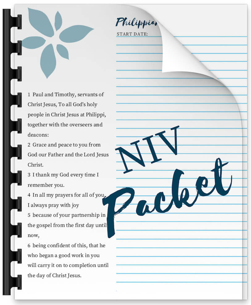 Phippians 1 Packet NIV