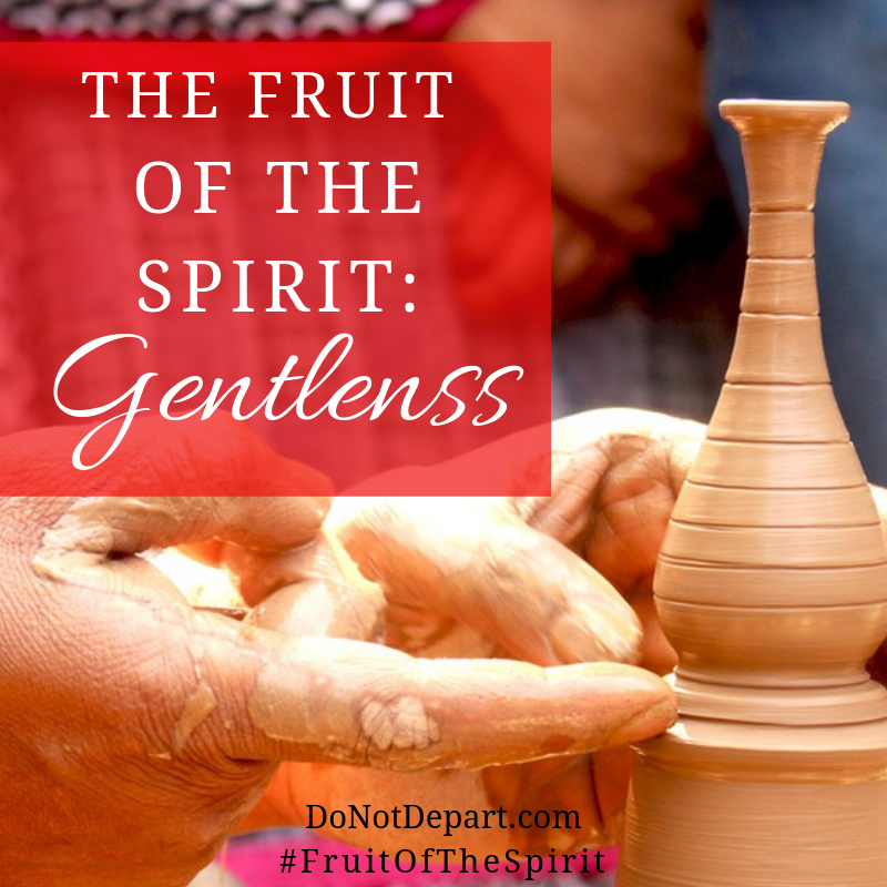 Read more about the fruit of the Spirit and the characteristic of gentleness at DoNotDepart.com