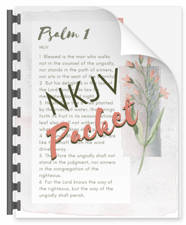 Psalm 1 Packet NKJV