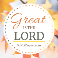 Great is the Lord – Series Wrap Up