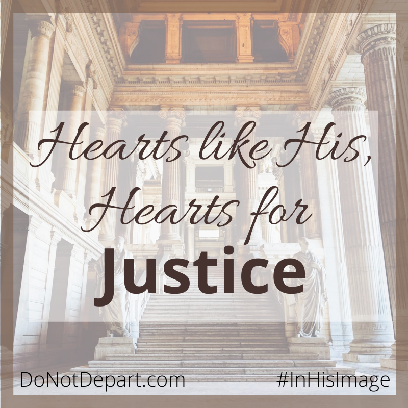 Hearts Like His: Hearts for Justice