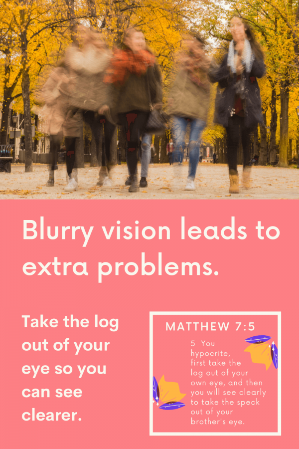 Blurry vision Matthew 7-5_pin