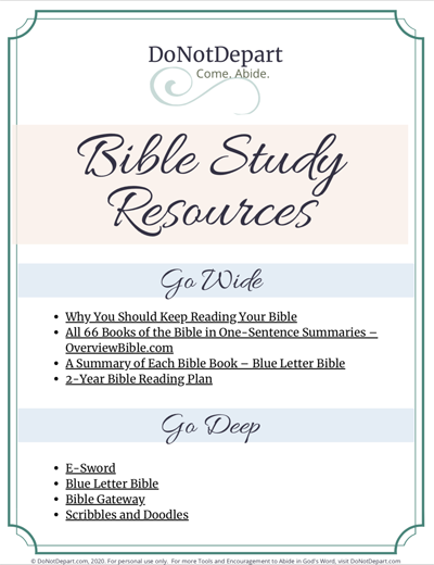 Bible Study Resources_2020
