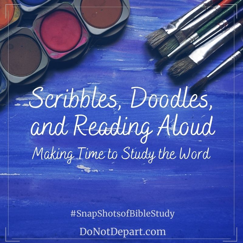 Scribbles & Doodles & Reading Aloud