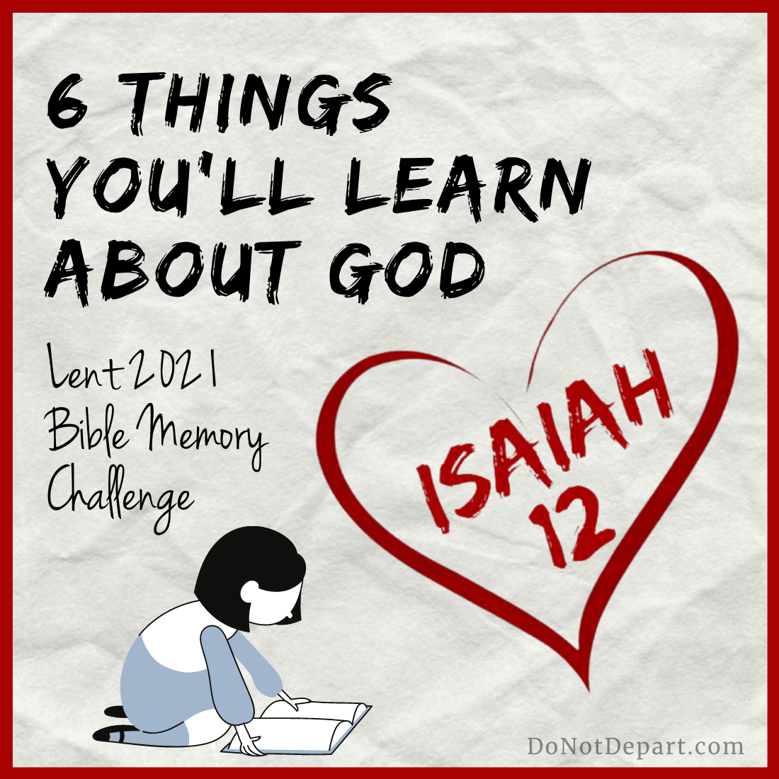 6 Things to Learn About God Isaiah 12