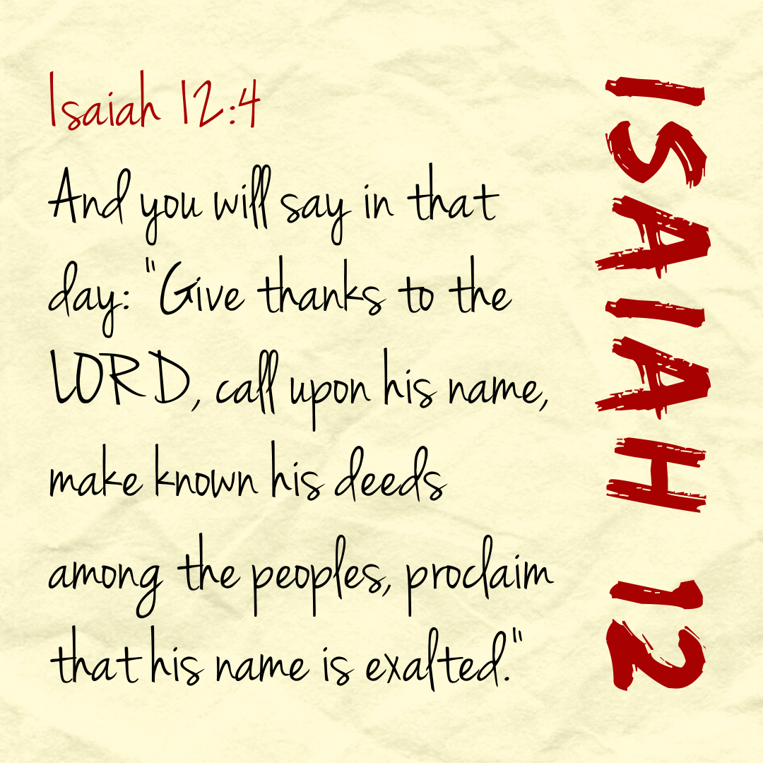 Isaiah 12_4