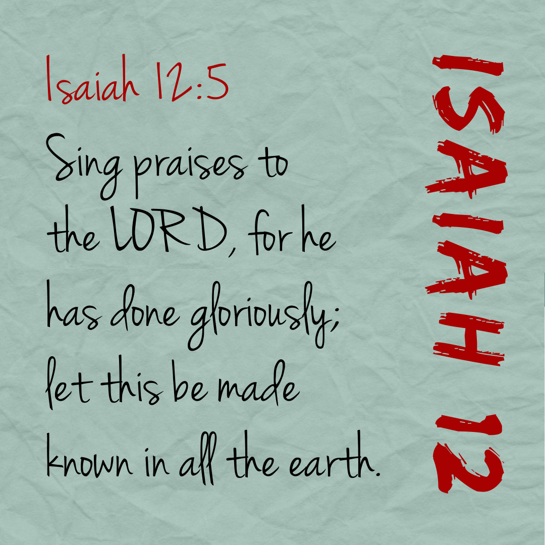 Isaiah 12_5